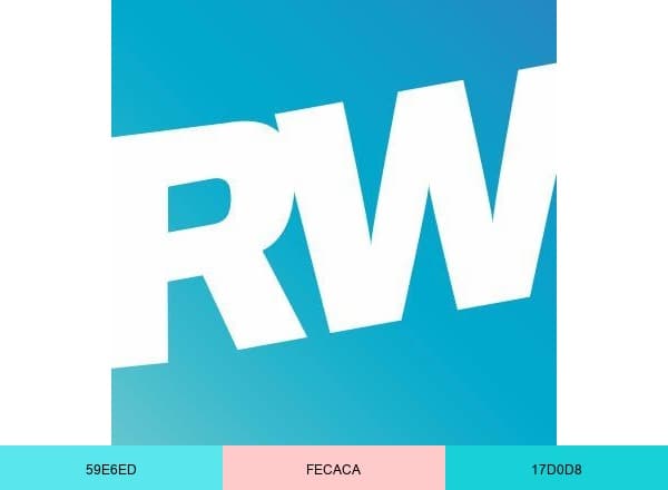 Runner's World brand color palette