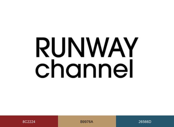 RUNWAY channel brand color palette