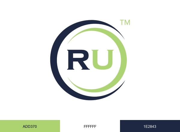 RU Recovery Ministries brand color palette