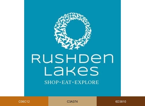 Rushden Lakes brand color palette