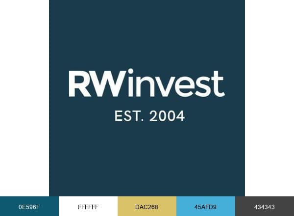 RWinvest brand color palette