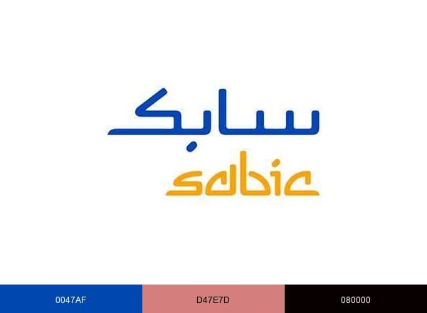 SABIC I سابك brand color palette
