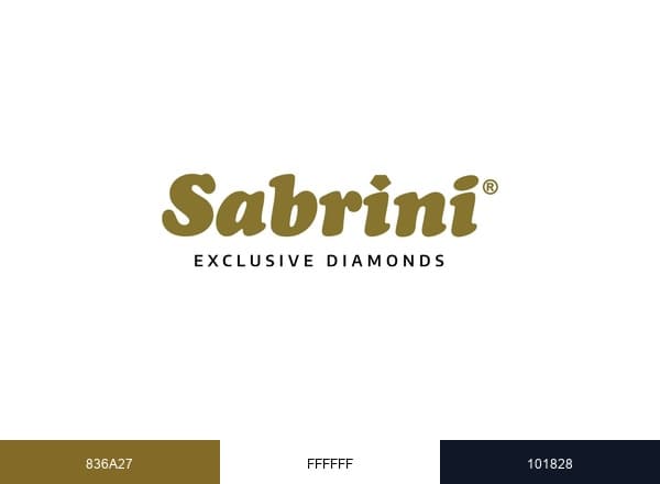 Sabrini Exclusive Diamonds brand color palette