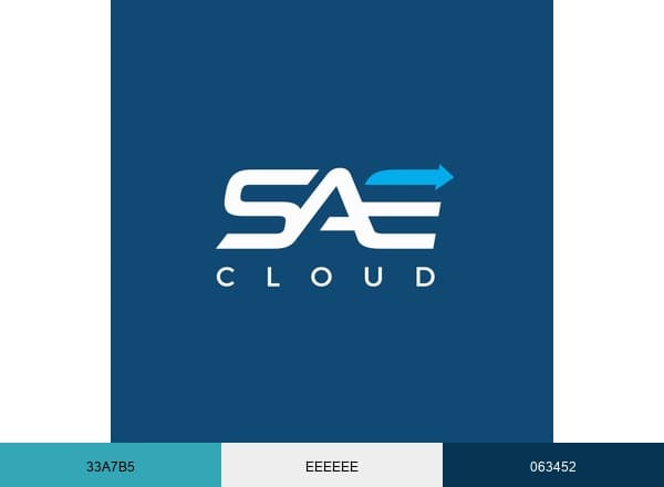 SAE Cloud brand color palette