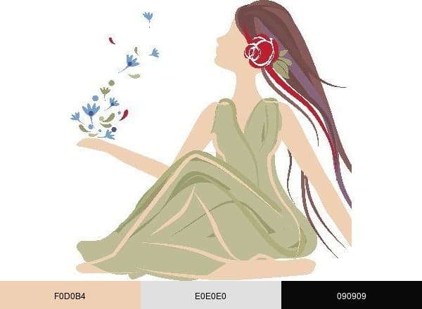 Sage Goddess brand color palette