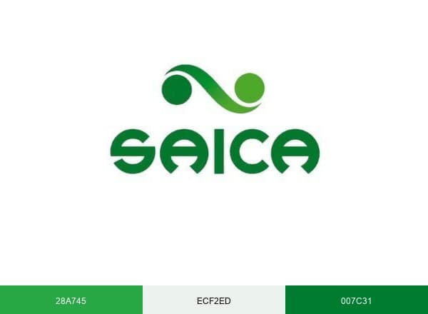Saica Group brand color palette