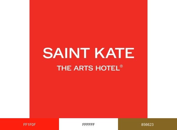 Saint Kate brand color palette