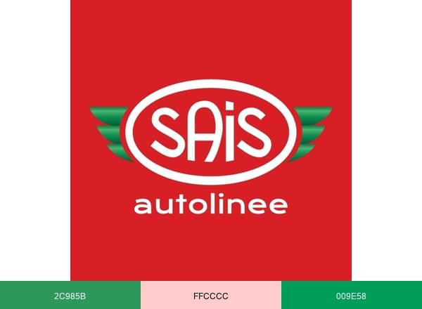 SAIS Autolinee S.p.A. brand color palette