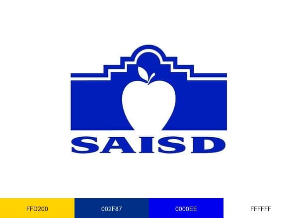 SAISD brand color palette