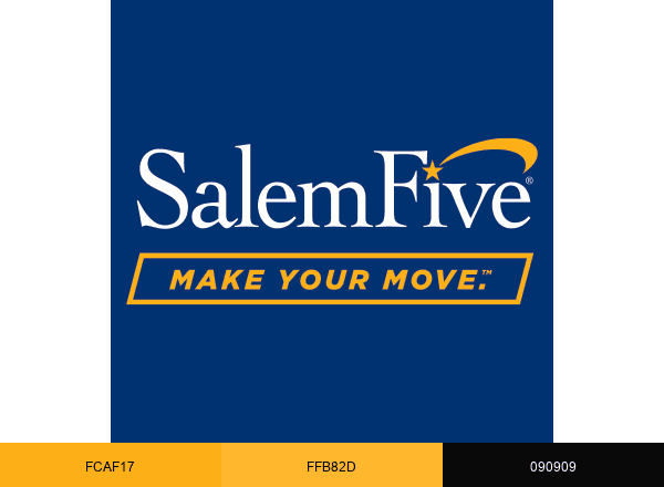 Salem Five brand color palette