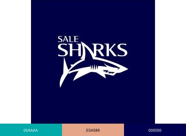 Sale Sharks 🦈 brand color palette