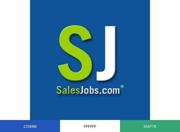 SalesJobs.com brand color palette