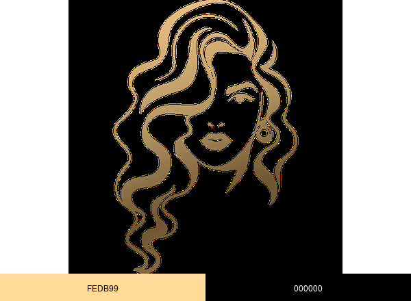 Salon 1150 brand color palette