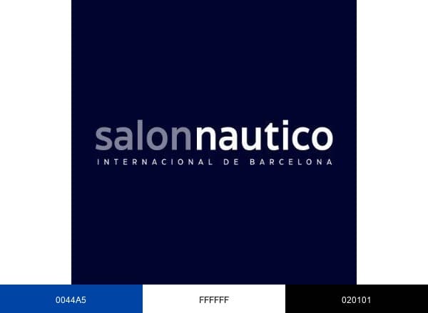 Salón Náutico Internacional Barcelona brand color palette