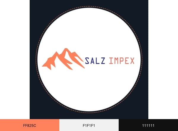 Salz Impex brand color palette