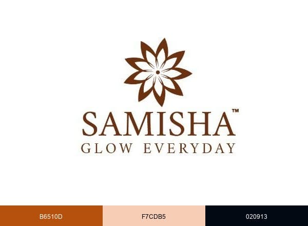 Samisha Organic brand color palette