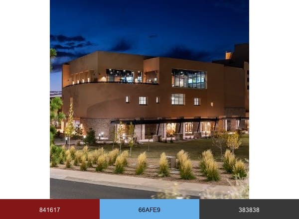 Sandia Resort & Casino brand color palette