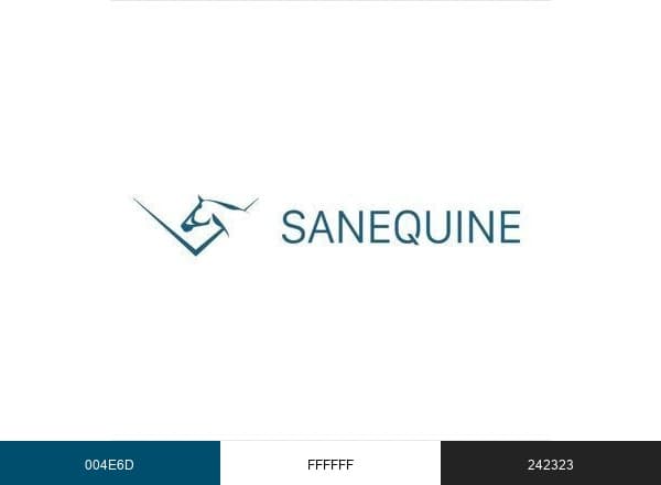Sanequine brand color palette
