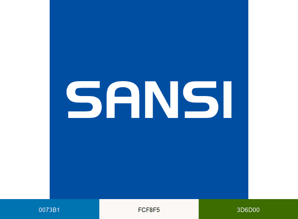 Sansi Lighting brand color palette