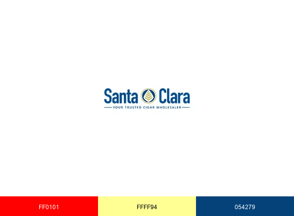 Santa Clara Cigars brand color palette