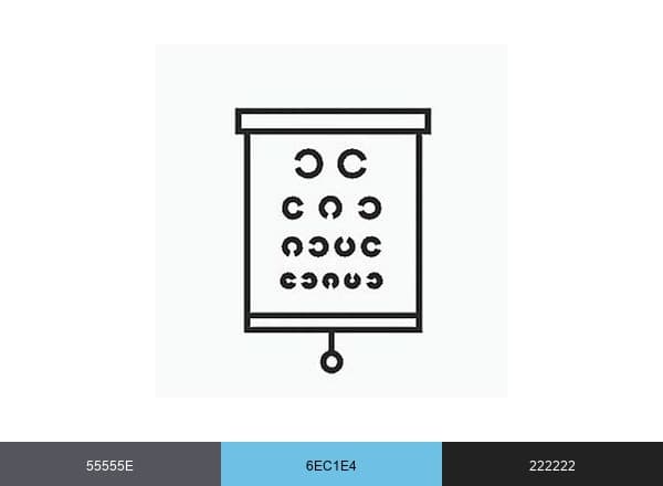 PSICOTÉCNICOS SANTYANA brand color palette