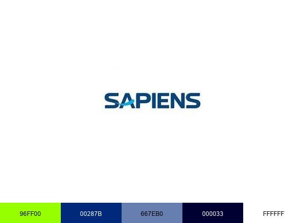 Sapiens International Corporation brand color palette