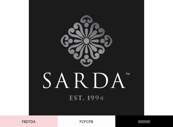SARDA brand color palette