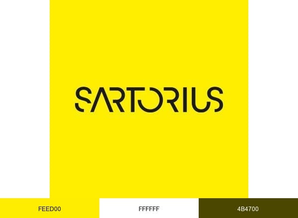 Sartorius brand color palette