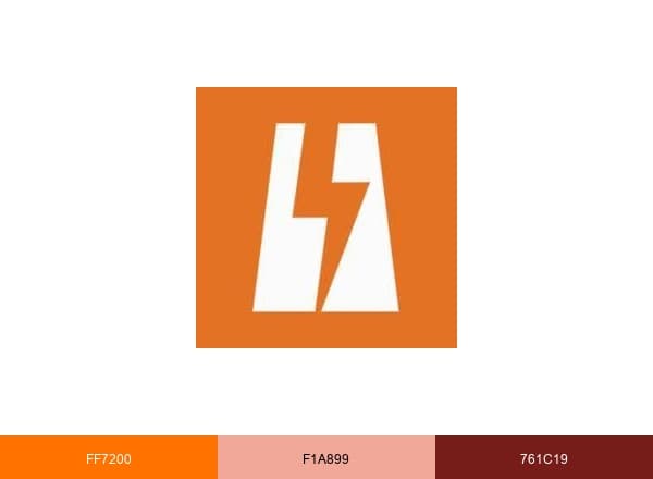 SaskPower brand color palette