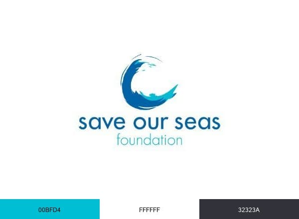 Save Our Seas brand color palette