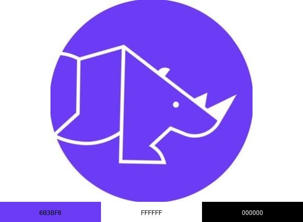 Rhino brand color palette