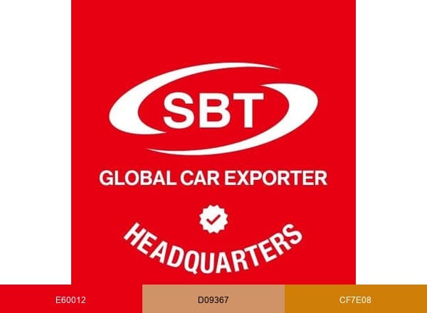 SBT Japan brand color palette