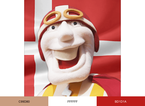 Scandinavian Park brand color palette