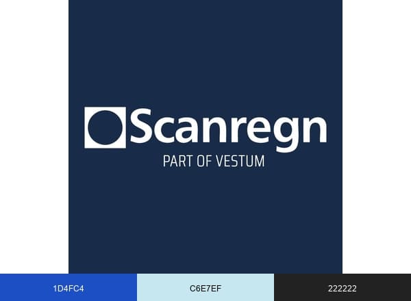 Scanregn A brand color palette