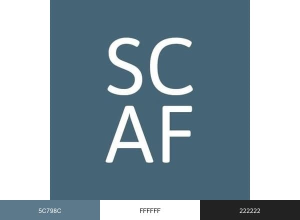 Sunshine Coast Arts Foundation brand color palette