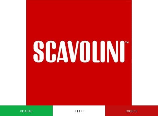 Scavolini brand color palette