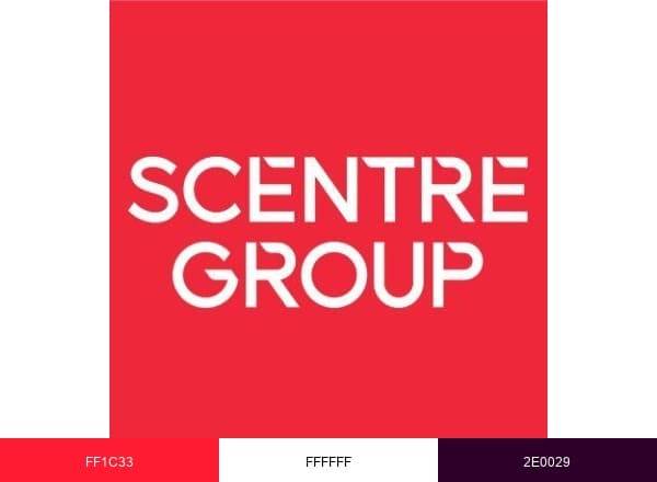 Scentre Group brand color palette