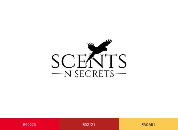 SCENTS N SECRETS brand color palette