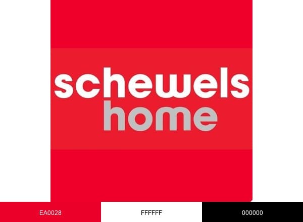 Schewels Home brand color palette