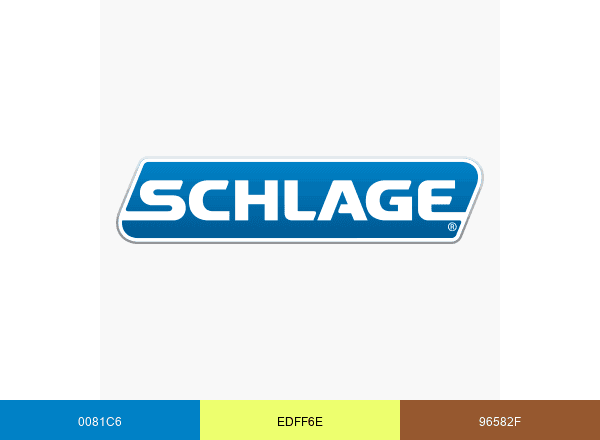 Schlage brand color palette