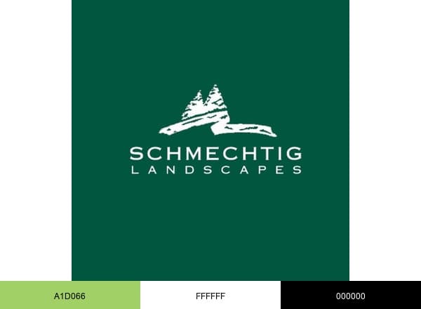 Schmechtig Landscapes brand color palette