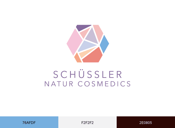 Schüssler Natúrkozmetikumok brand color palette