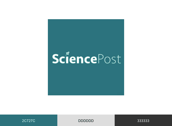 SciencePost brand color palette