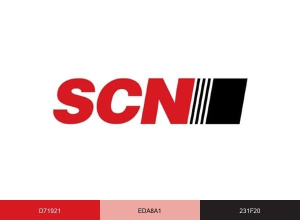 SCN Industrial brand color palette
