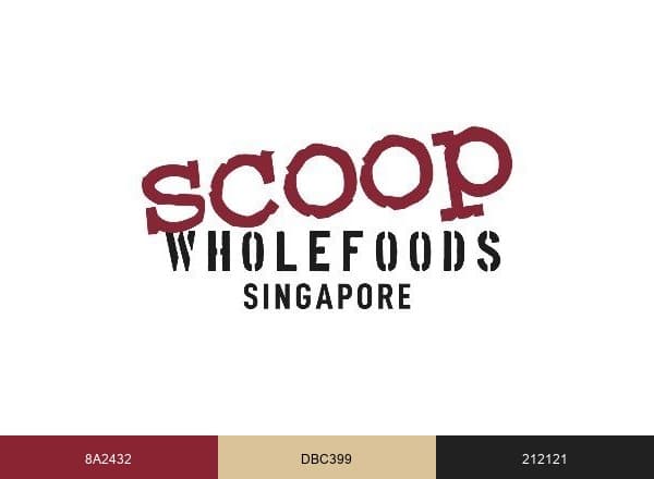 Scoop Wholefoods Singapore brand color palette
