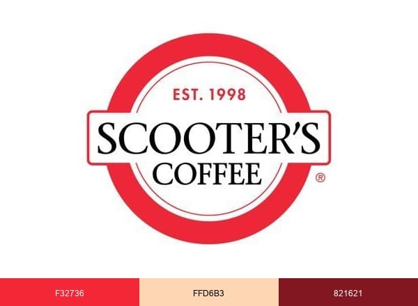Scooter's Coffee brand color palette