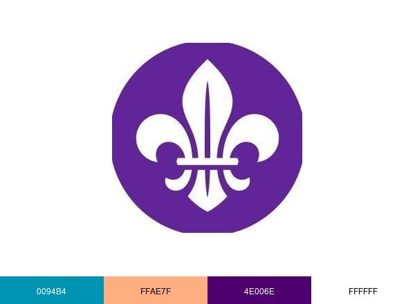 World Scouting brand color palette