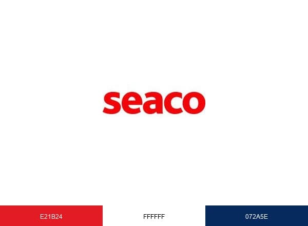 Seaco brand color palette