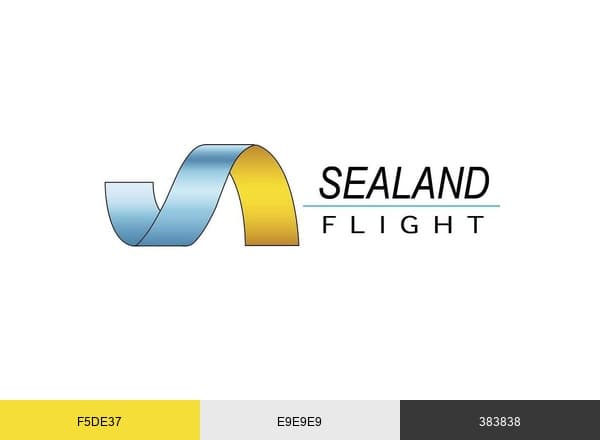 Sealand Flight brand color palette
