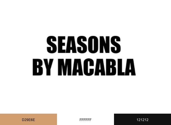 SEASONS BY MACABLA brand color palette